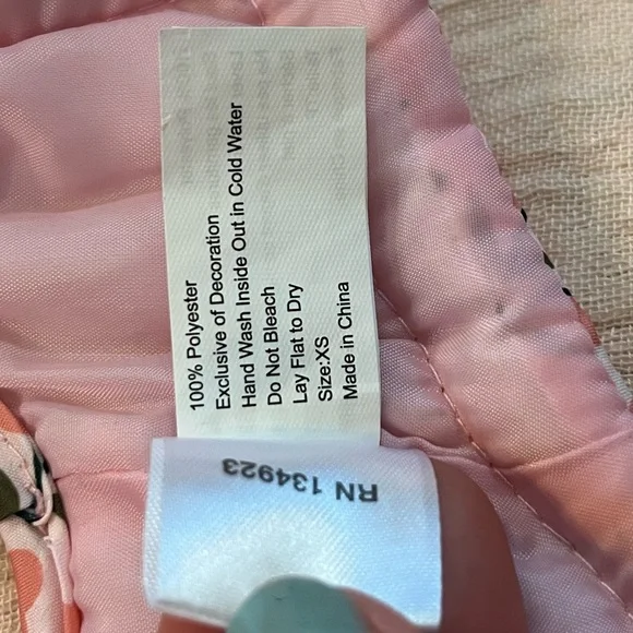 PUP CREW Flower vest XS for pets cats / dogs used in great condition - Picture 5 of 6